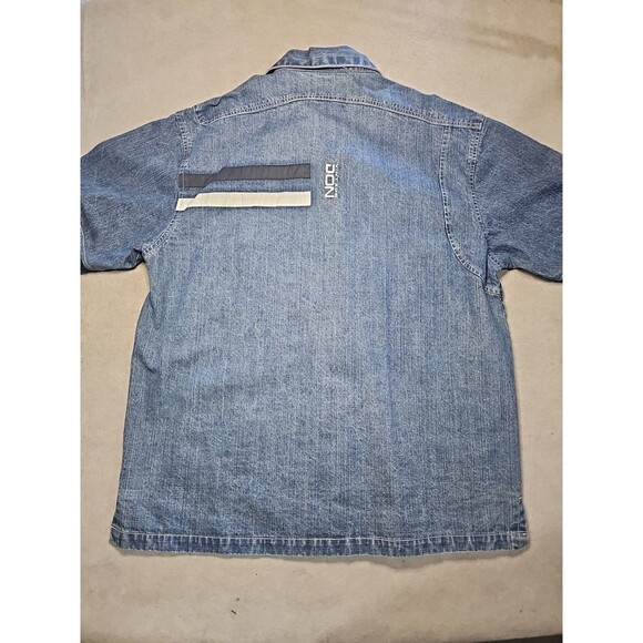 VINTAGE DON Matching Blue Jean Outfit XL Shirt Size 40x32 Pants Embroidered - Picture 9 of 16